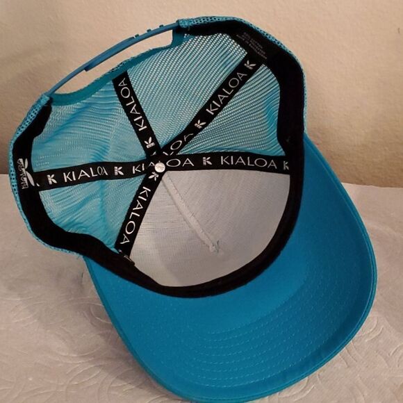 Kialoa Teal Mesh Outrigger Hat New - Picture 5 of 6